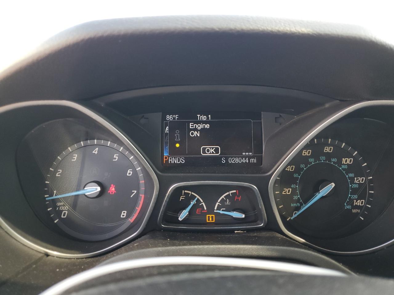 2014 Ford Focus Titanium VIN: 1FADP3J20EL199447 Lot: 54268465