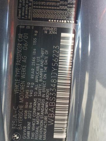 2001 BMW 325 CI  
