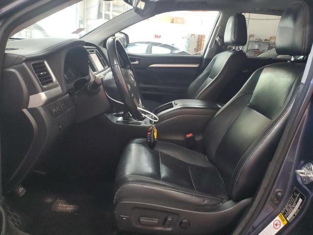  TOYOTA HIGHLANDER 2018 Granatowy
