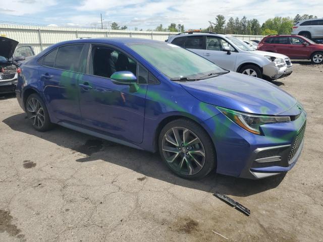  TOYOTA COROLLA 2020 Синий