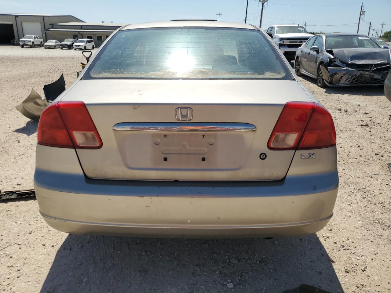 2002 Honda Civic Lx VIN: 2HGES15572H610763 Lot: 56901625