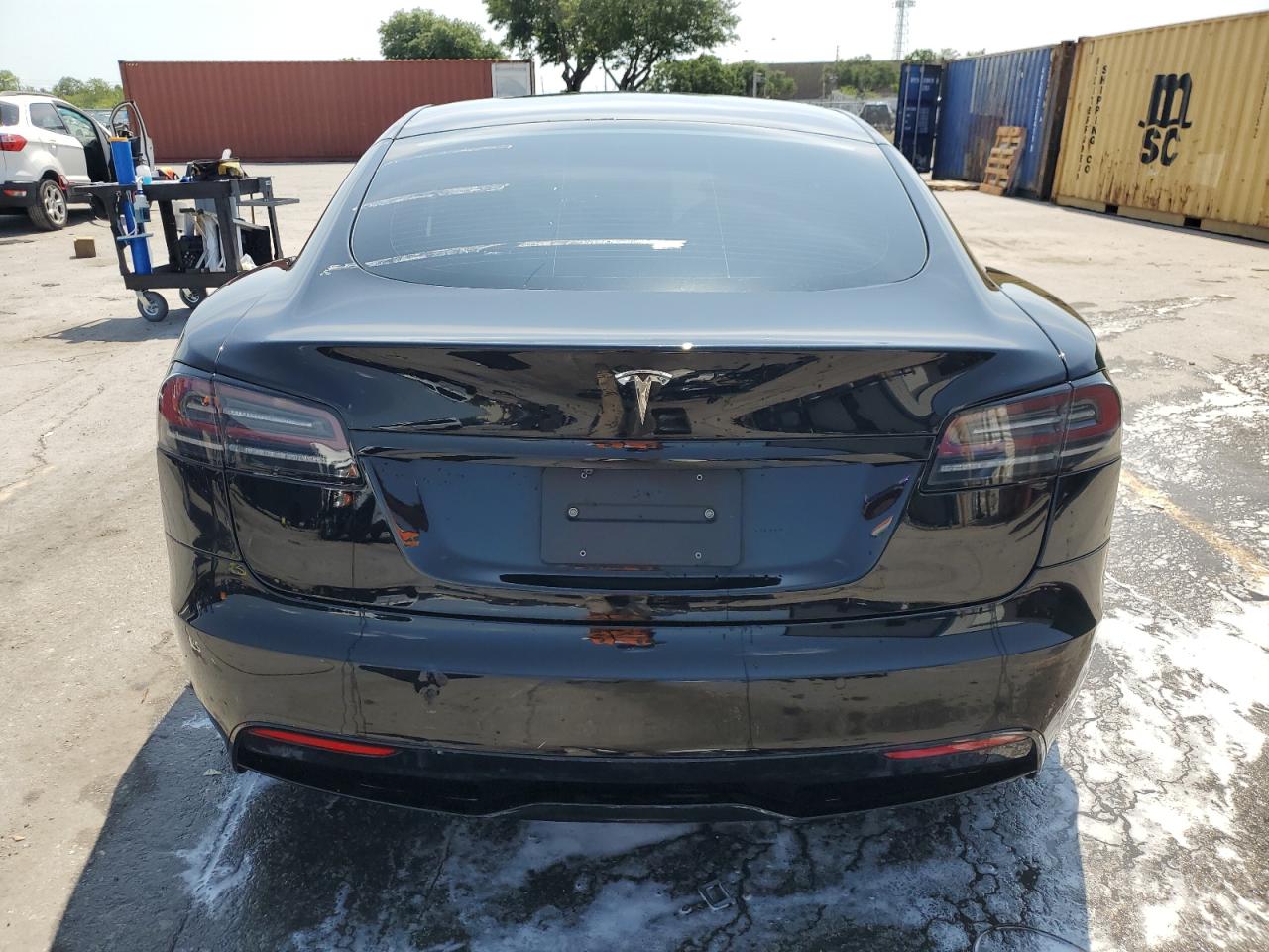 2022 Tesla Model S VIN: 5YJSA1E56NF476116 Lot: 55952905