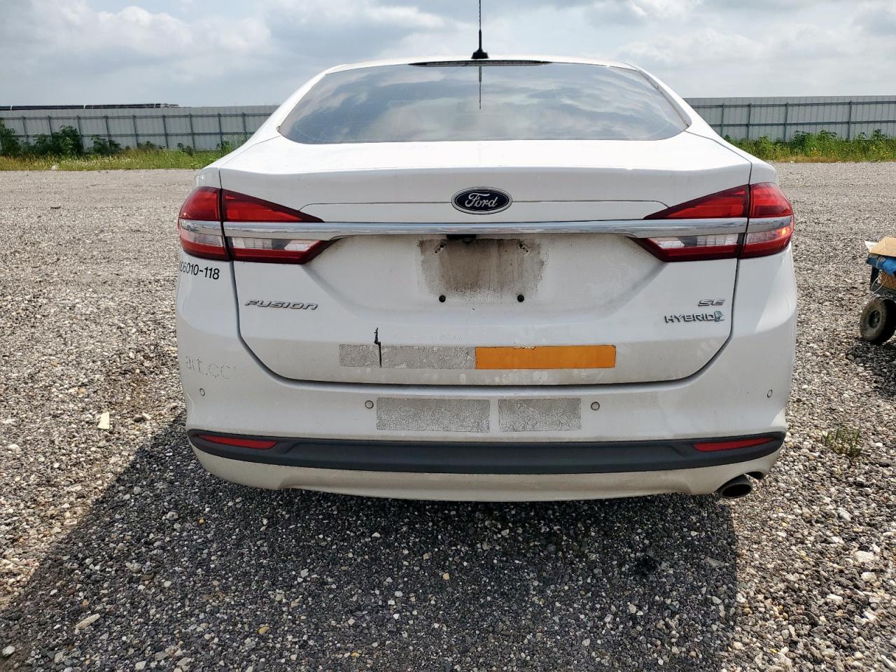 2018 Ford Fusion Se Hybrid VIN: 3FA6P0LU1JR171674 Lot: 54035185