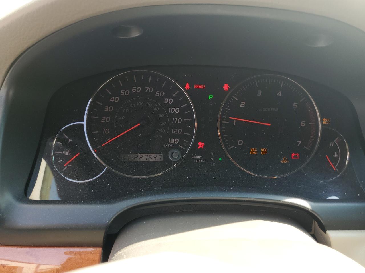 2003 Lexus Gx 470 VIN: JTJBT20X130022907 Lot: 57233555