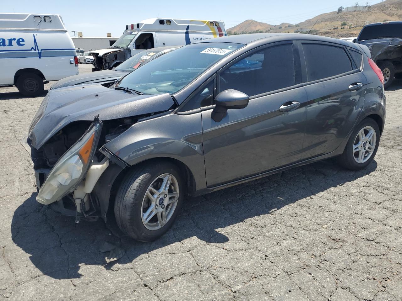 2017 Ford Fiesta Se de vânzare în Colton, CA - Front End