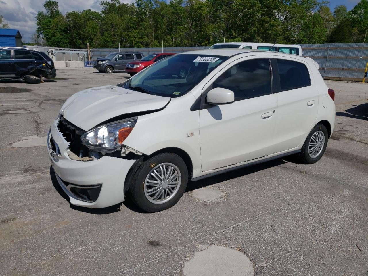 2020 Mitsubishi Mirage Es en Venta en Rogersville, MO - Front End