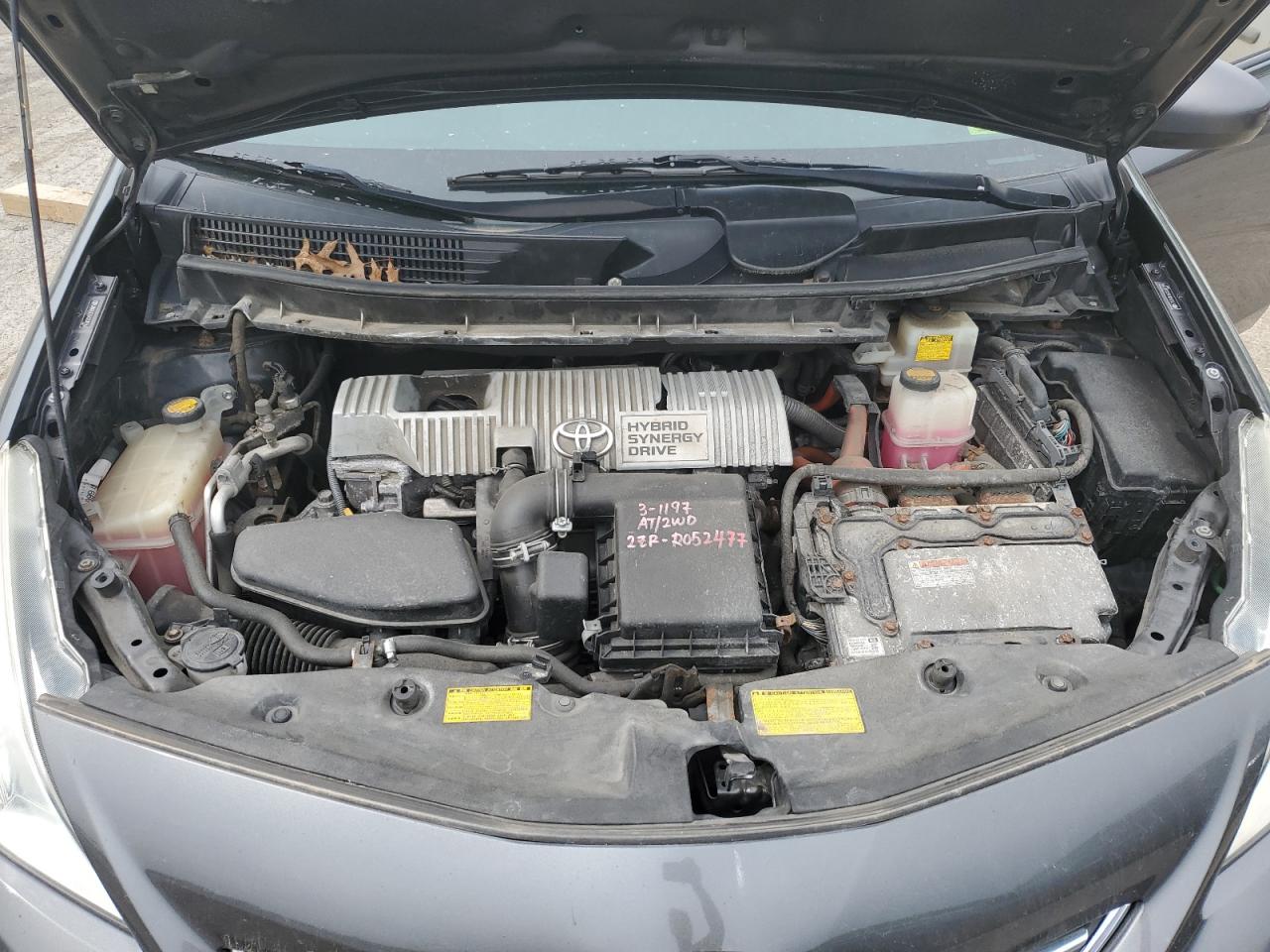 2012 Toyota Prius V VIN: JTDZN3EU5C3031169 Lot: 57081495