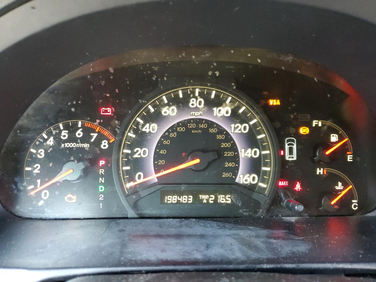 2006 Honda Odyssey Ex VIN: 5FNRL38446B439803 Lot: 58628095