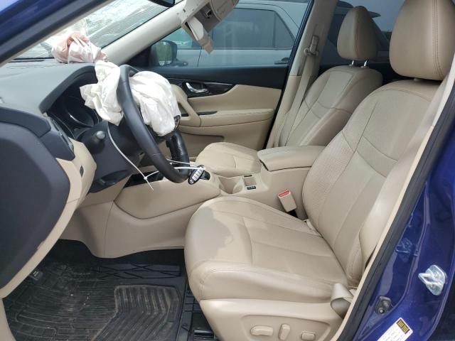  NISSAN ROGUE 2017 Granatowy