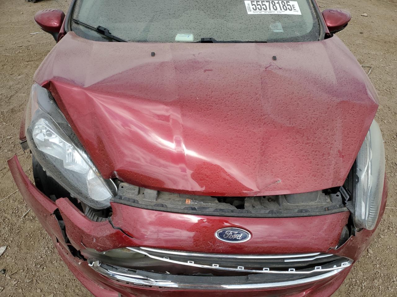 2016 Ford Fiesta Se VIN: 3FADP4BJ2GM142633 Lot: 55578185