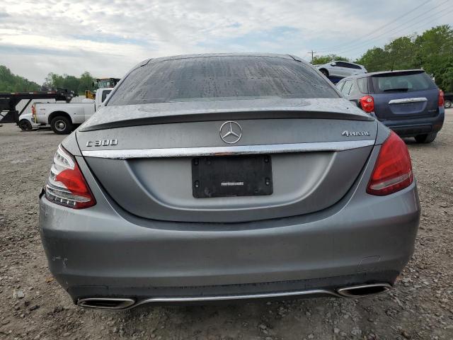 MERCEDES-BENZ C-CLASS 2016 Серый