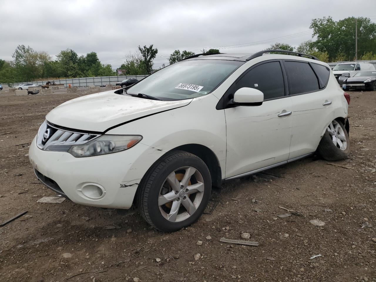 2010 Nissan Murano S VIN: JN8AZ1MW0AW123296 Lot: 56973195