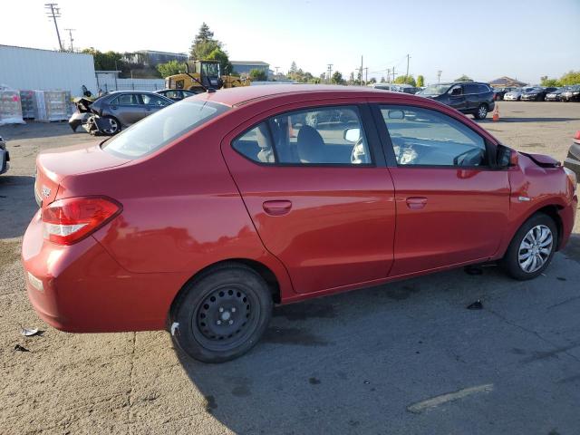  MITSUBISHI MIRAGE 2017 Красный