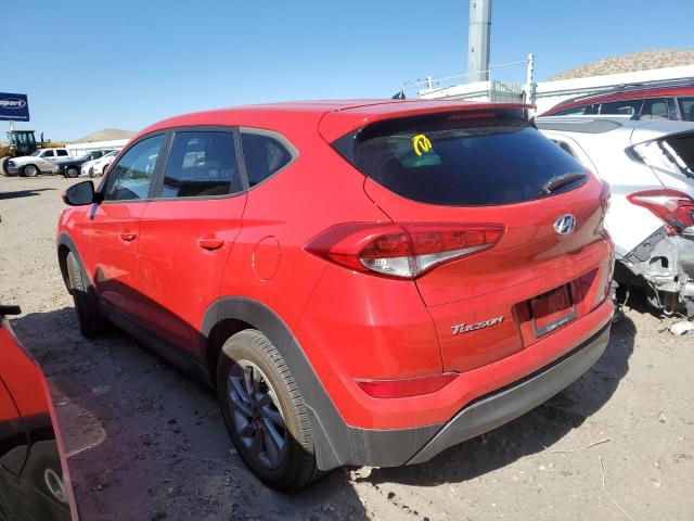  HYUNDAI TUCSON 2018 Czerwony
