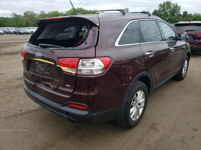 Parquets KIA SORENTO 2016 Burgundy