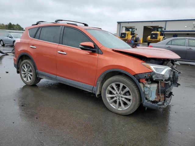  TOYOTA RAV4 2016 Оранжевый