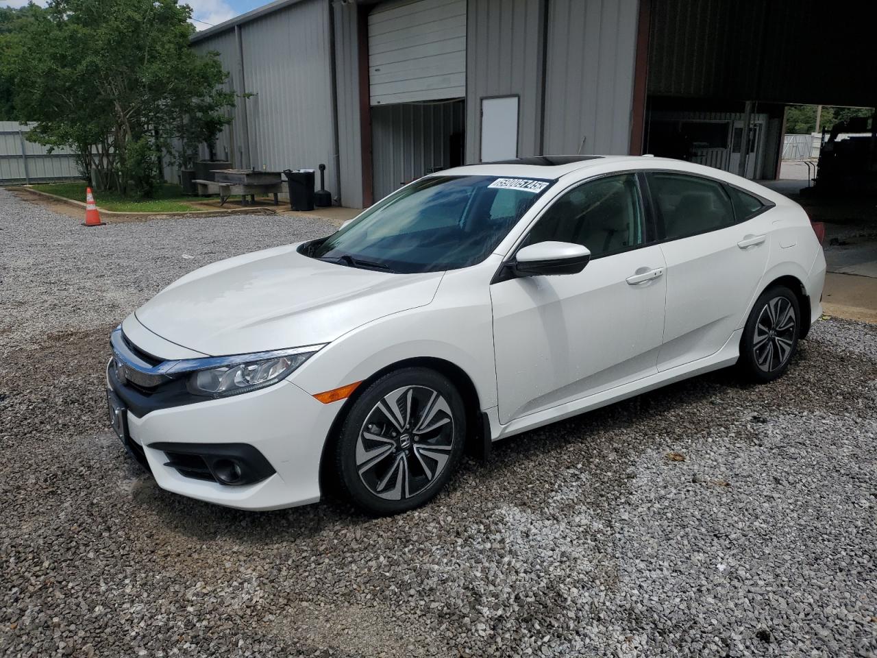 2017 Honda Civic Exl de vânzare în Grenada, MS - Minor Dent/Scratches