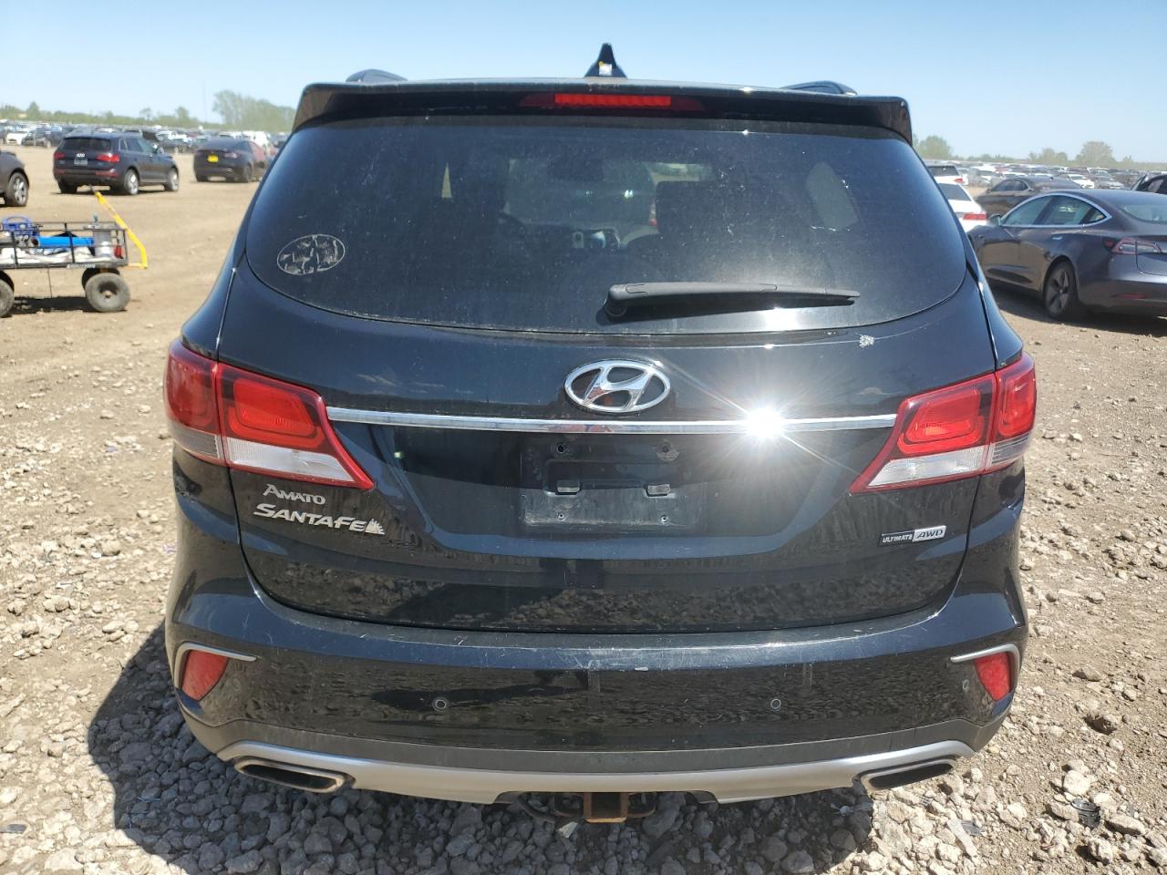 2018 Hyundai Santa Fe Se Ultimate VIN: KM8SRDHF1JU285957 Lot: 57418695