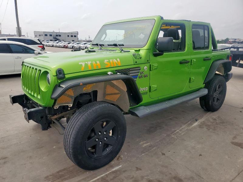  JEEP WRANGLER 2018 Green