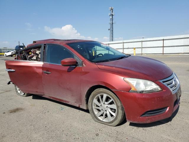  NISSAN SENTRA 2015 Красный