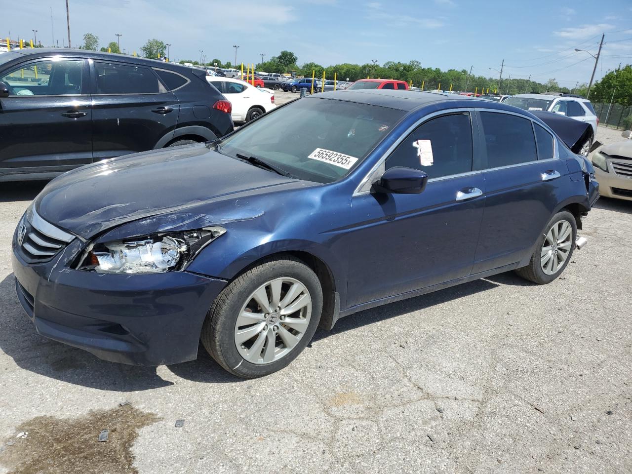 2011 Honda Accord Exl for Sale in Indianapolis, IN - Rear End