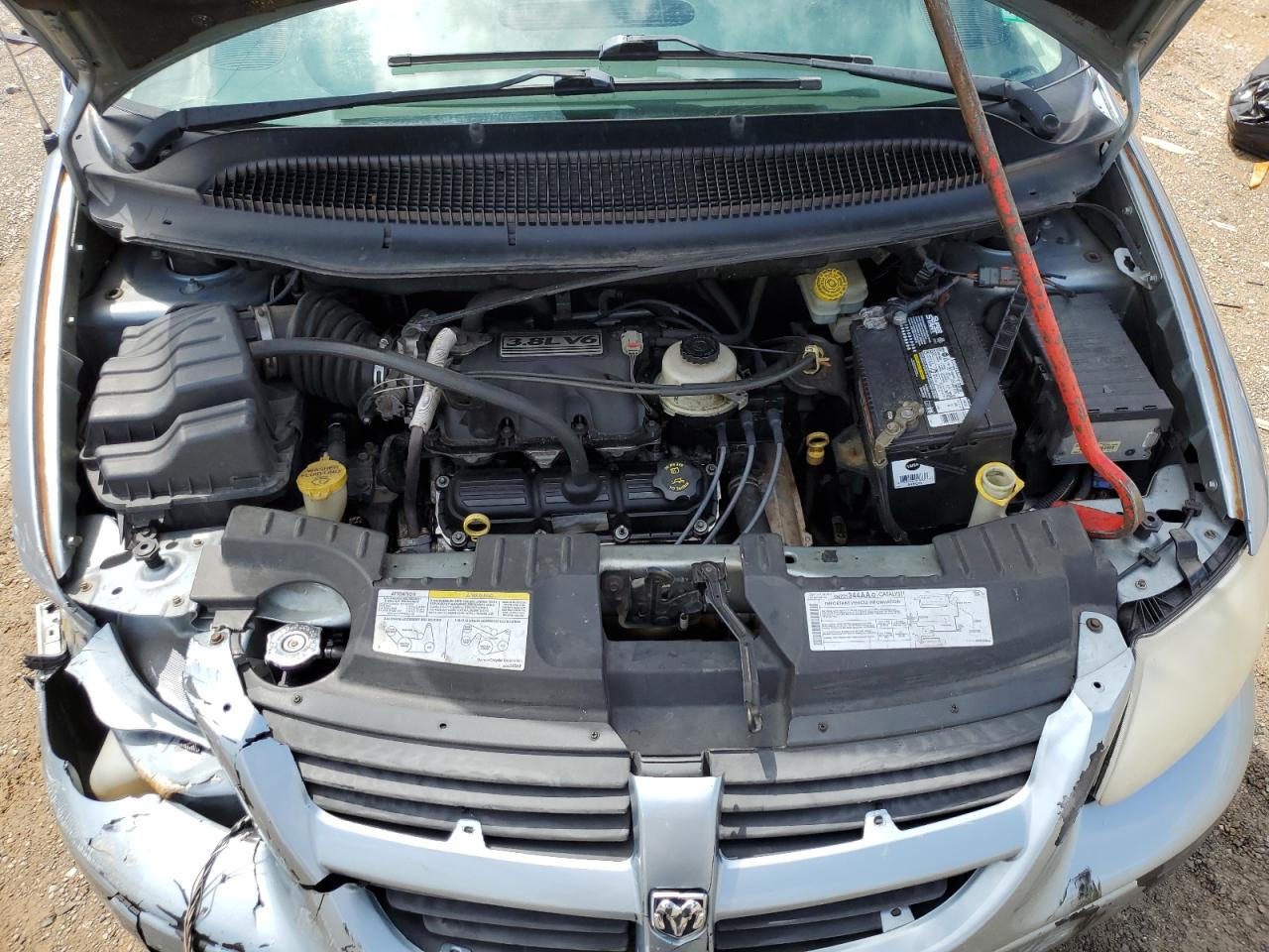 2005 Dodge Grand Caravan Sxt VIN: 2D8GP44L85R443551 Lot: 56646205