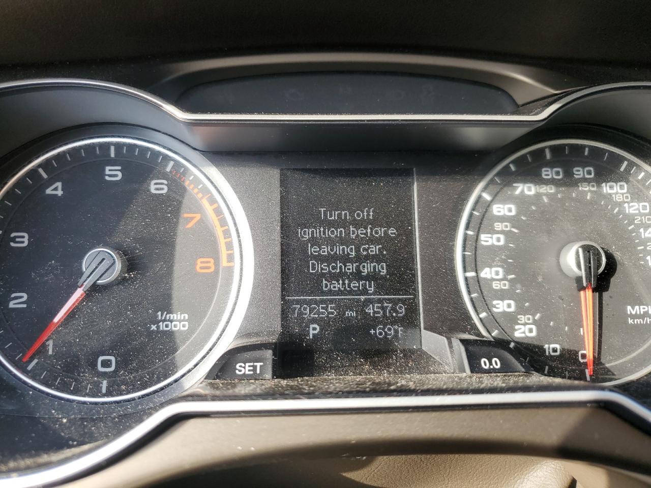2013 Audi A4 Premium Plus VIN: WAUFFAFL7DN032109 Lot: 57031925