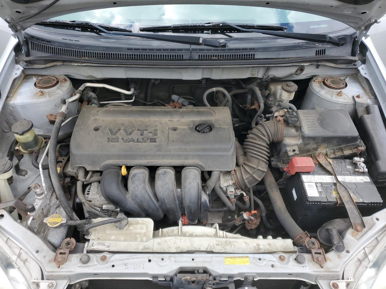 2008 Toyota Corolla Ce VIN: 2T1BR32E18C863562 Lot: 57118535