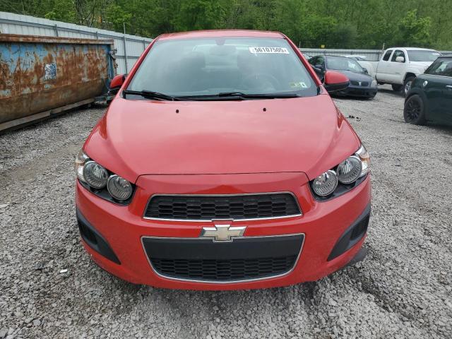  CHEVROLET SONIC 2016 Czerwony