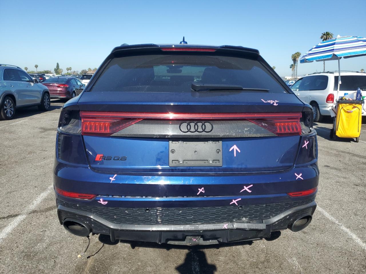 2020 Audi Rs Q8 VIN: WU1ARBF13LD022998 Lot: 56417735