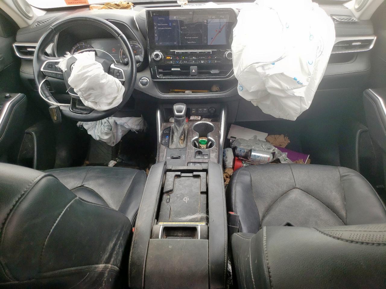 2022 Toyota Highlander Platinum VIN: 5TDFZRAH7NS096092 Lot: 57278825
