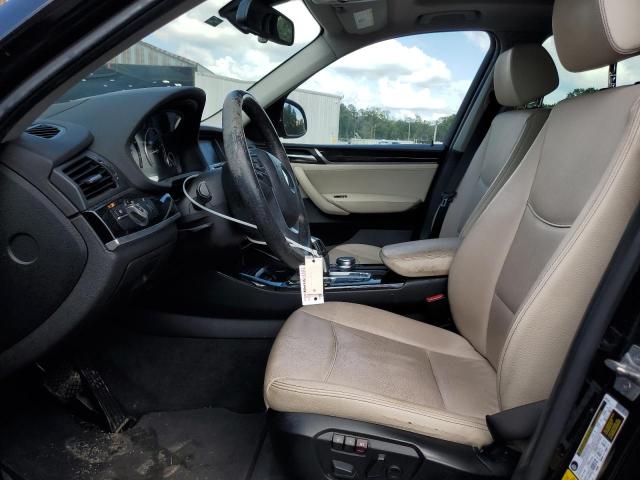  BMW X3 2017 Чорний