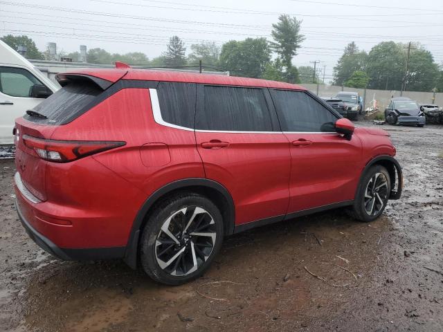  MITSUBISHI OUTLANDER 2022 Czerwony