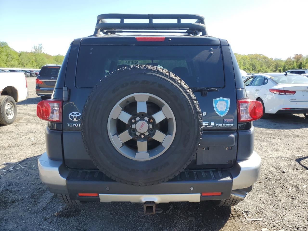 2007 Toyota Fj Cruiser VIN: JTEBU11F170072255 Lot: 56160755