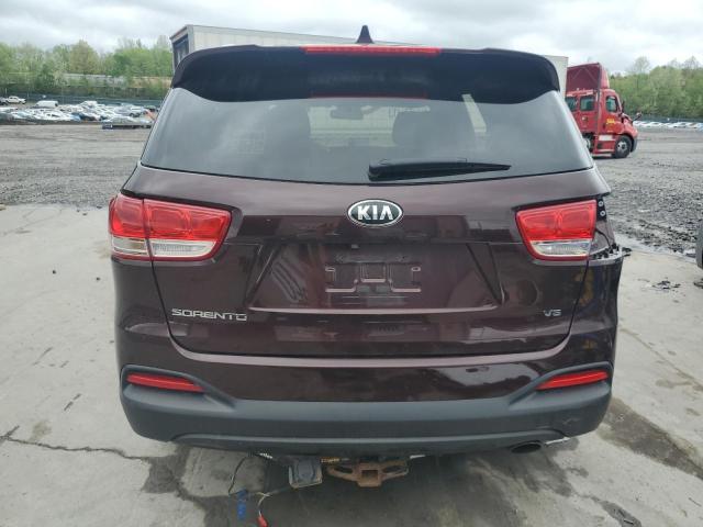  KIA SORENTO 2016 Bordowy