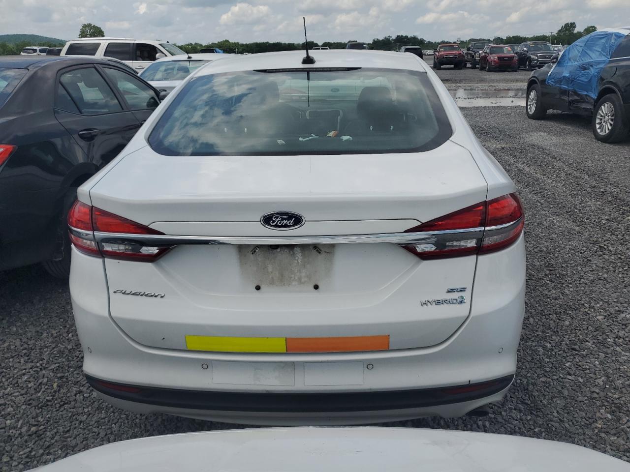 2017 Ford Fusion Se Hybrid VIN: 3FA6P0LU2HR409431 Lot: 54040105