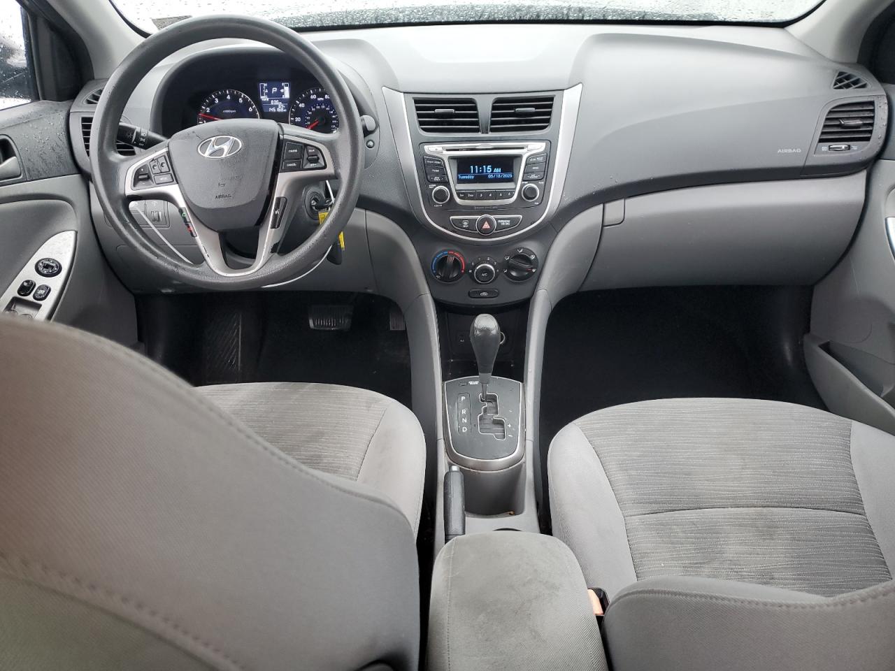 2015 Hyundai Accent Gls VIN: KMHCT4AE1FU826861 Lot: 56689285