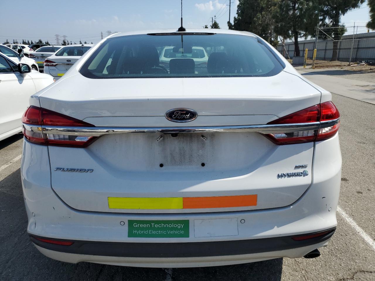 2018 Ford Fusion Se Hybrid VIN: 3FA6P0LUXJR281879 Lot: 54042495
