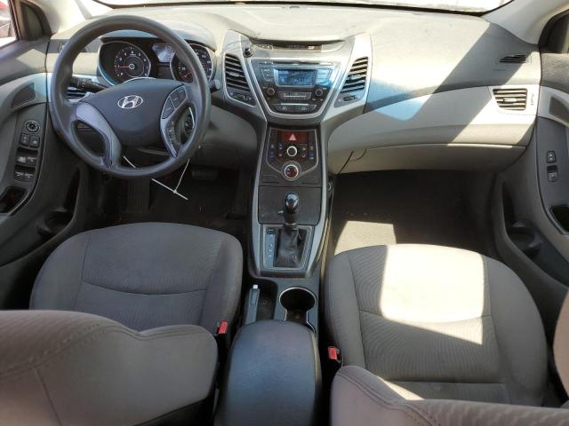 Sedans HYUNDAI ELANTRA 2015 Czerwony
