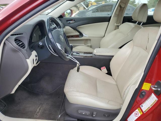  LEXUS IS 2012 Czerwony