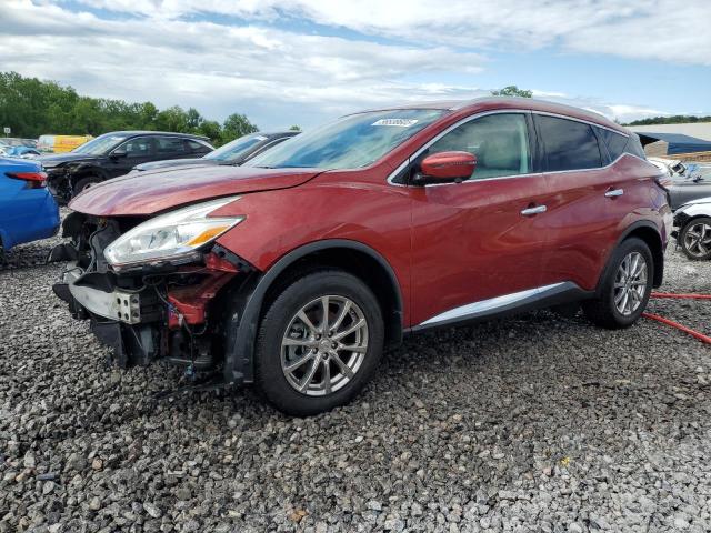  NISSAN MURANO 2017 Czerwony