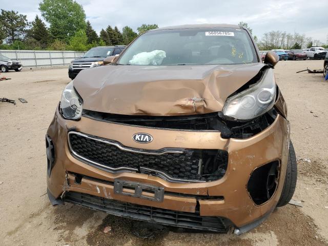  KIA SPORTAGE 2017 Коричневий
