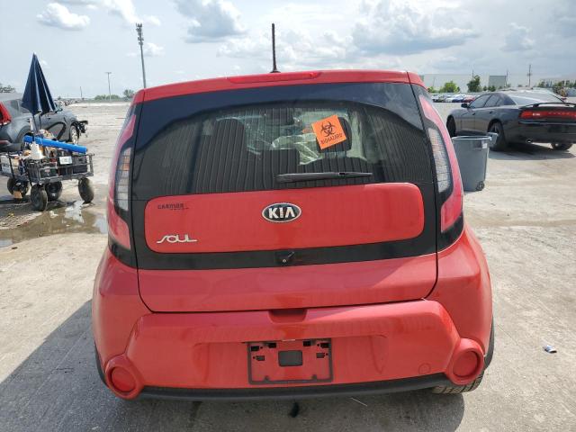  KIA SOUL 2015 Красный