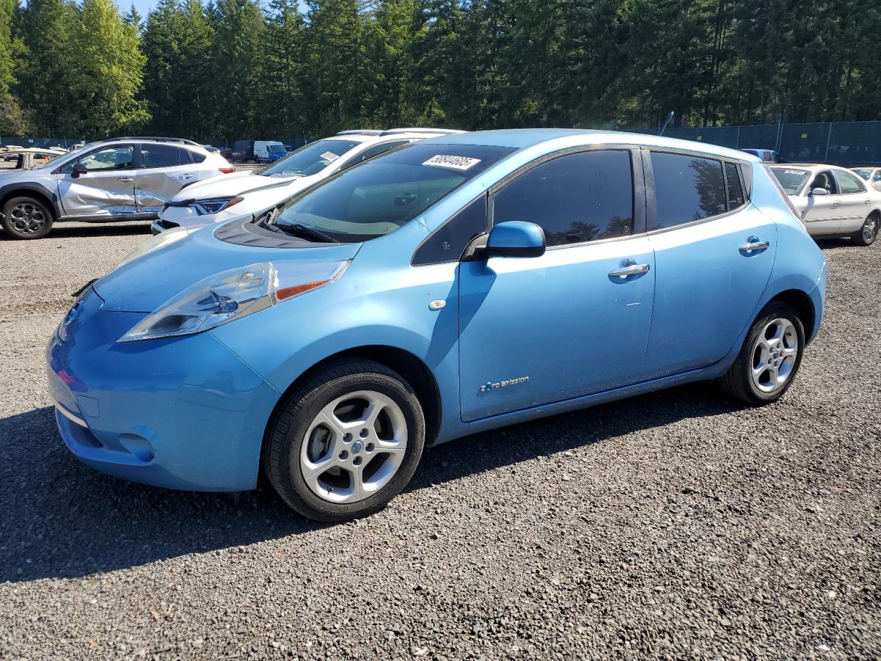 2011 Nissan Leaf Sv na sprzedaż w Graham, WA - Minor Dent/Scratches