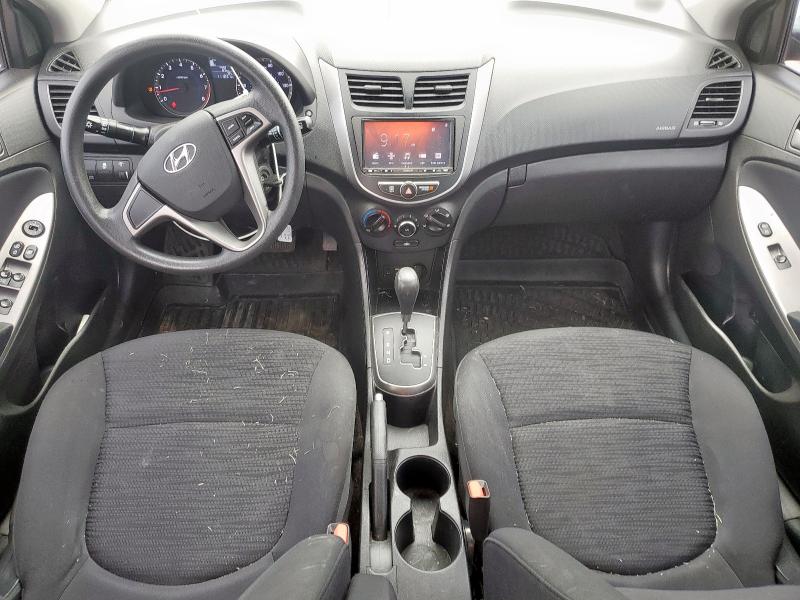  HYUNDAI ACCENT 2017 Оранжевый