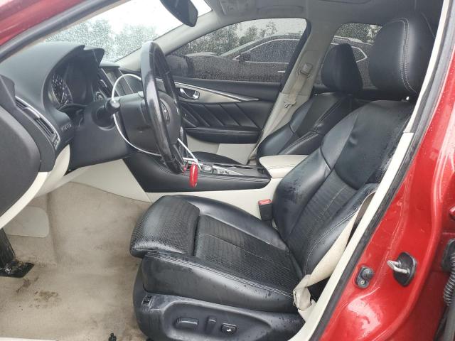  INFINITI Q50 2014 Бургунді