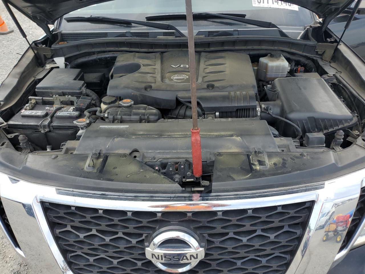 2018 Nissan Armada Platinum VIN: JN8AY2NE0J9731798 Lot: 57714145