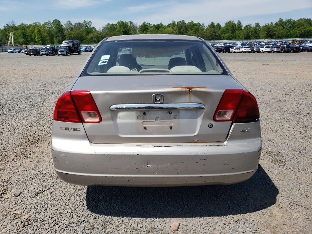 2001 Honda Civic Lx VIN: 2HGES16571H589118 Lot: 56431055