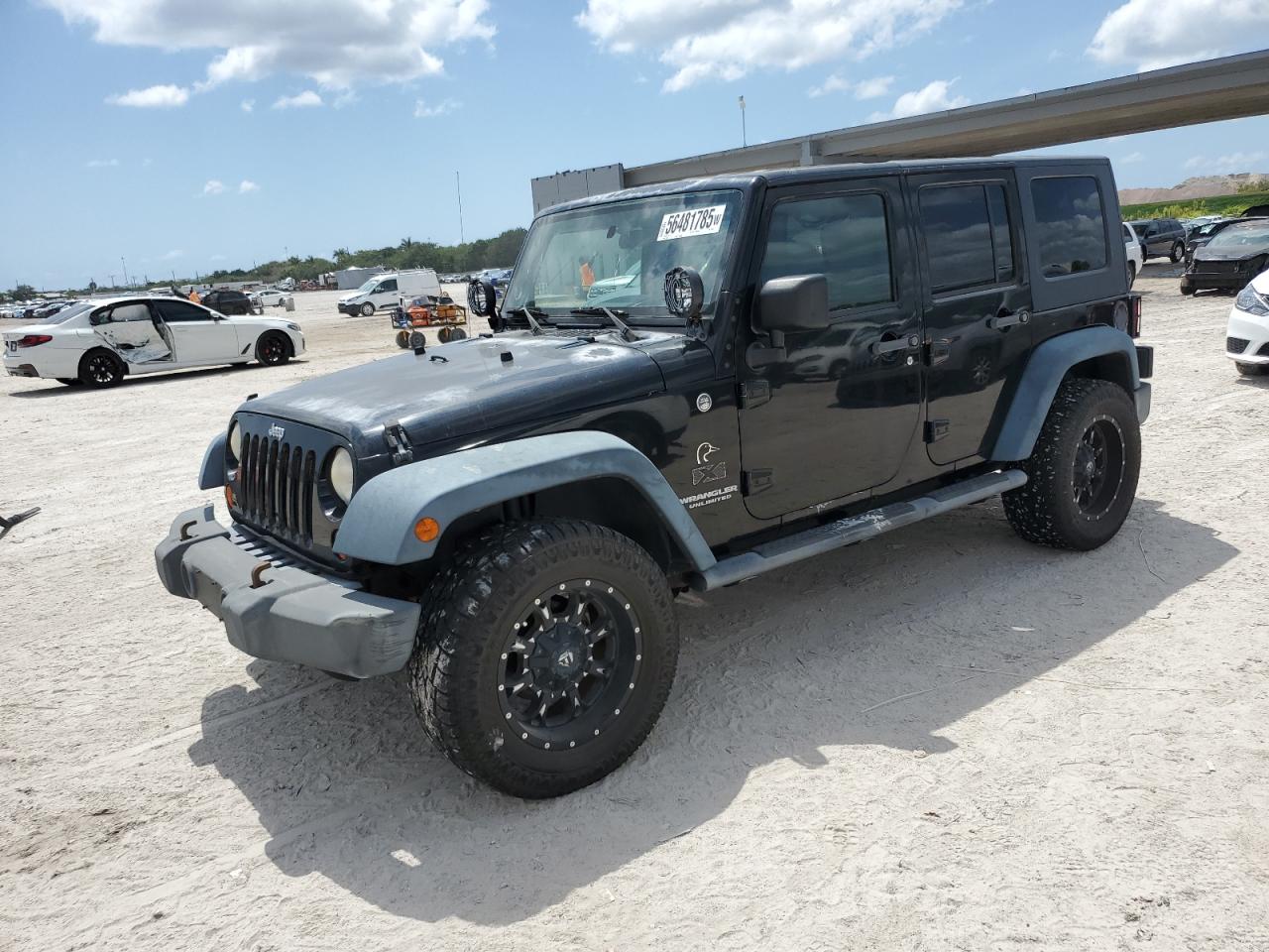 2009 Jeep Wrangler Unlimited X на продаже в West Palm Beach, FL - Minor Dent/Scratches