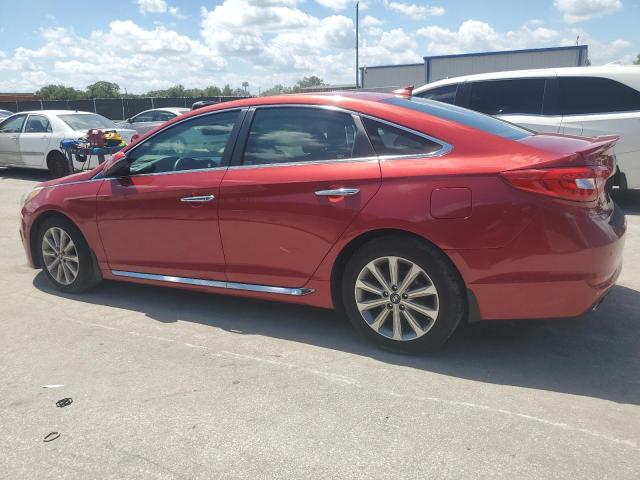  HYUNDAI SONATA 2017 Red